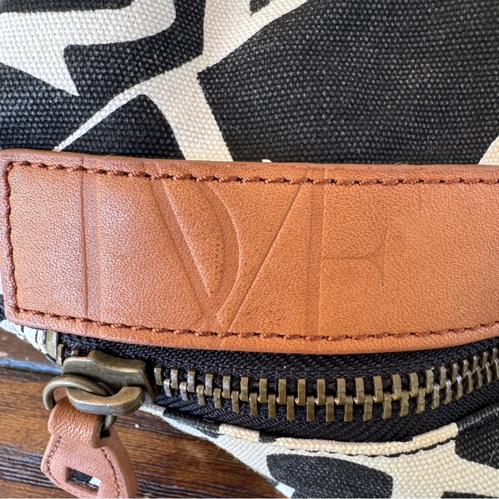 Vintage Diane Von Fürstenberg large canvas weekender/duffel/tote bag - Picture 12 of 12